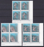 Liechtenstein, 1984, Sagas/Destruction Of Trisona, Block Set, MNH - Bloques & Hojas