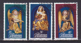 Liechtenstein, 1982, Christmas, Set, CTO - Usados