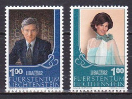 Liechtenstein, 1982, LIBA 82 Exhib, Set, MNH - Nuovi