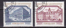 Liechtenstein, 1978, Europa CEPT, Set, CTO - Gebraucht