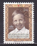 Liechtenstein, 1970, Red Cross, 1.00Fr, CTO - Oblitérés