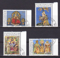 Liechtenstein, 1976, Christmas, Set, CTO - Used Stamps