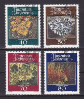 Liechtenstein, 1981, Mosses & Lichens, Set, CTO - Gebruikt