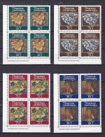 Liechtenstein, 1981, Mosses & Lichens, Block Set, MNH - Blocchi & Fogli