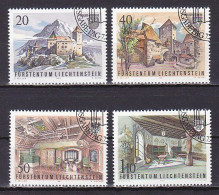 Liechtenstein, 1981, Gutenberg Castle, Set, CTO - Usati