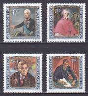 Liechtenstein, 1984, Visitors Portraits 3rd Sereis, Set, MNH - Unused Stamps