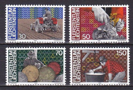 Liechtenstein, 1982, Rural Industries, Set, MNH - Nuevos