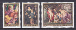 Liechtenstein, 1976, Peter Paul Rubens, Set, MNH - Unused Stamps