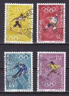 Liechtenstein, 1971, Olympic Winter Games 1972, Set, CTO - Oblitérés