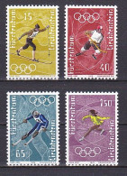 Liechtenstein, 1971, Olympic Winter Games 1972, Set, MNH - Neufs