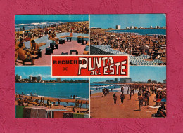 Uruguay. Punta Del Este. Post Card Stamped With 1969 Baltasar Brum, 1970 II Exposicion Forestal, 1971 Juegos Olimpicos. - Uruguay