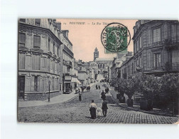 PONTOISE : La Rue Thiers - état - Pontoise