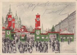 Propaganda NSDAP - Berliner Weihnachtsmarkt 1937 - Swastika Fahne - Guerre 1939-45