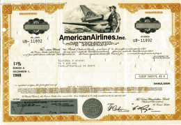 AMERICAN AIRLINES, INC.; 11% Series 1988 - Fliegerei