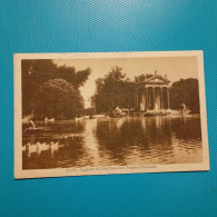 Cartolina Roma - Laghetto Di Villa Umberto E Tempio D'Esculapio. Viaggiata 1922 - Altri & Non Classificati