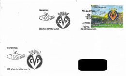 SPAIN. FDC.100th ANNIV. VILLARREAL FOOTBALL CLUB. 2024 - FDC