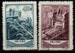 CHINE 1954 SANS GOMME - Unused Stamps