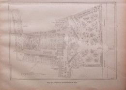 1884  PLAN DE L EXPOSITION DE LA VILLE DE NICE - Ohne Zuordnung