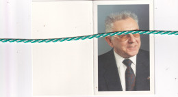 Gustaaf Schauvliege-van Megroot, Gent 1929, Berchem 1995. Adjudant 1e Klas Zeemacht O.r. Accountant. Foto - Todesanzeige