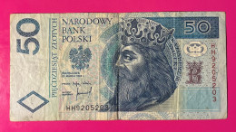 Poland, 1994 Series- 50 Zlotych- Obverse King Kazimierz III Wielki. - Pologne