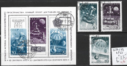 RUSSIE 3687 à 89 + BF 66 Oblitérés Côte 3.35 € - Used Stamps