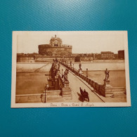 Cartolina Roma - Ponte E Castel S. Angelo. Viaggiata - Autres & Non Classés