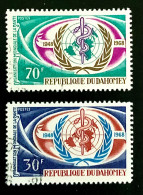 1968 REP. DU DAHOMEY - ORGANISATION MONDIALE DE LA SANTÉ - OBLITERE - Benin - Dahomey (1960-...)