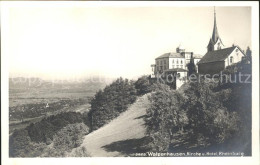 11742448 Walzenhausen AR Kirche Und Hotel Rhreinburg Walzenhausen - Otros & Sin Clasificación