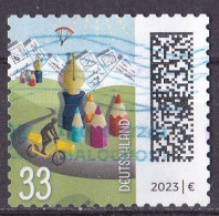 BRD 2023 Mi. Nr. 3741 O/used (BRD1-4) - Used Stamps