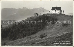 11742421 Gais AR Gaebris Berggasthaus Mit Saentisgebirge Gais - Sonstige & Ohne Zuordnung