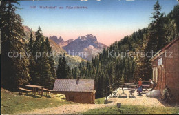 11742411 Saemtisersee Gasthaus Terrasse Panorama Appenzeller Alpen - Autres & Non Classés