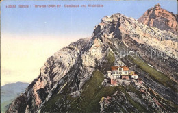 11742408 Thierwies AR Mit Gasthaus Und Klubhuette Saentis - Autres & Non Classés