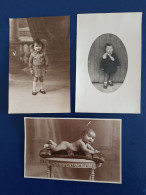 3 Cartes Enfant. - Abbildungen