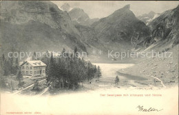 11742388 Seealpsee Mit Altmann Und Saentis Seealpsee - Autres & Non Classés