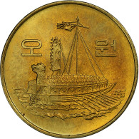 Corée Du Sud, 5 Won, 1983, Laiton, SPL, KM:5a - Korea, South