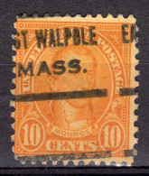 MM-515; USA Precancel/Vorausentwertung/Preo; EAST WALPOLE (MA), Type 623 - Precancels