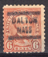 MM-507; USA Precancel/Vorausentwertung/Preo; DALTON (MA), Type 564 - Precancels