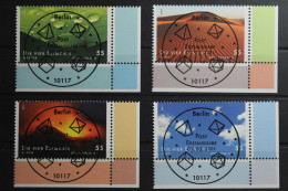 BRD 2852-2855 Gestempelt Als Eckrand Mit Vollstempel #UG179 - Altri & Non Classificati