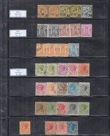 MONACO  Aus 70-96, 34 Marken, Vorwiegend Gestempelt, Auch Ungebraucht *, 1924 - Used Stamps