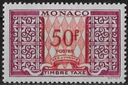 MONACO - TAXE 38A - NEUF* - Strafport