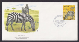 Uganda Ostafrika Fauna Burchell Zebra Schöner Künstler Brief - Collezioni (in Album)