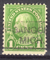 MM-592; USA Precancel/Vorausentwertung/Preo; BANGOR (MI), Type L-1 HS - Precancels