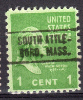 MM-559; USA Precancel/Vorausentwertung/Preo; SOUTH ATTLEBORO (MA), Type 736 - Precancels