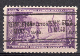 MM-571; USA Precancel/Vorausentwertung/Preo; TAUNTON (MA), Type L-1 TS + 704 - Vorausentwertungen