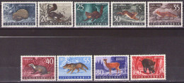 Yugoslavia 1960 -  Fauna IV Animals Mammals - Mi 917-925 - MNH**VF - Nuevos