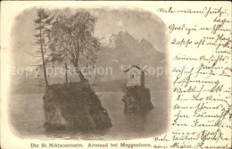 11742140 Vierwaldstaettersee SZ St Nikolausinseln Altstaad Bei Meggenhorn Brunne - Autres & Non Classés