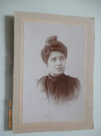 Foto All'albumina  CDV "Ritratto Di Signora" Roma Inizi 1900 - Anonymous Persons