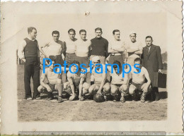 228107 ARGENTINA BOLIVAR SPORT SOCCER FUTBOL TEAM LIGA DEPORTIVA DE BOLIVAR PERFORATION PHOTO NO  POSTAL POSTCARD - Argentinien