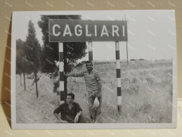 Italia City Road Sign Cagliari. - Europa