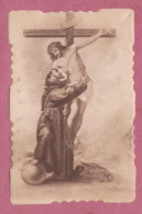 Santino, Holy Card- Benedizione Di S. Francesco D'Assisi- Ed. Enrico Bertarelli N° 229- Dim. 57x 37mm - Andachtsbilder